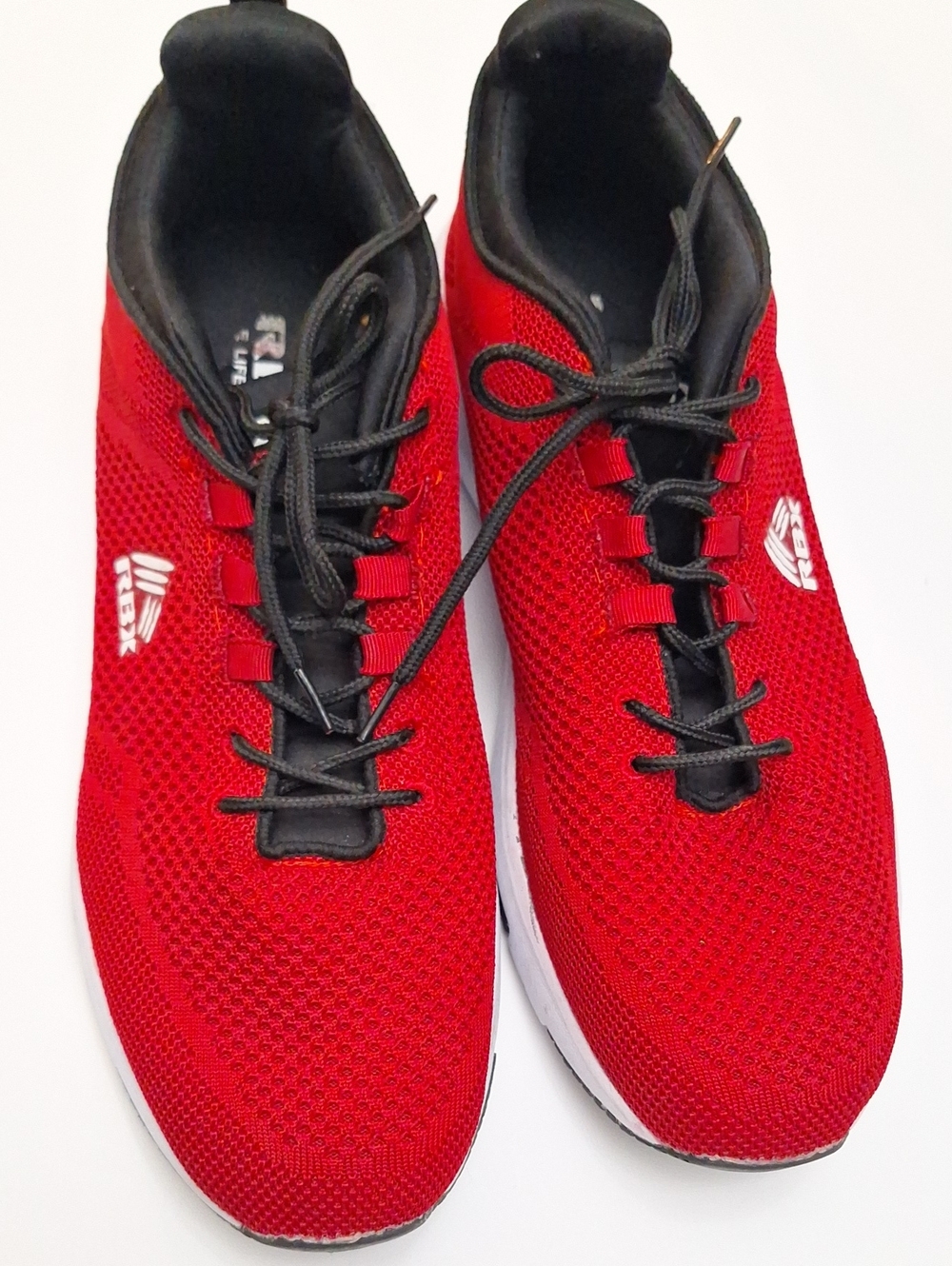 RBX Red and Black Men's Athletic Sneakers